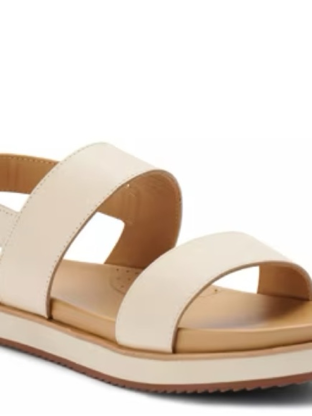 Nisolo Ivory Leather Double-Strap Slingback Sandals - Picture 5 of 5